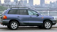 Hyundai Santa Fe I, вид сбоку