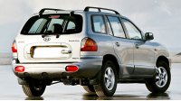 Hyundai Santa Fe I, вид сзади
