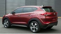 Hyundai Tucson III, вид сзади
