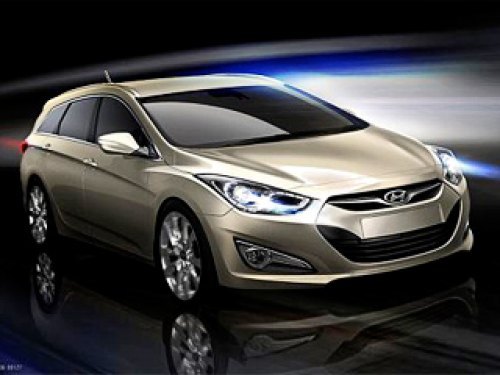 Анфас универсал Hyundai i40 — точная копия Элантры нового поколения, которая…