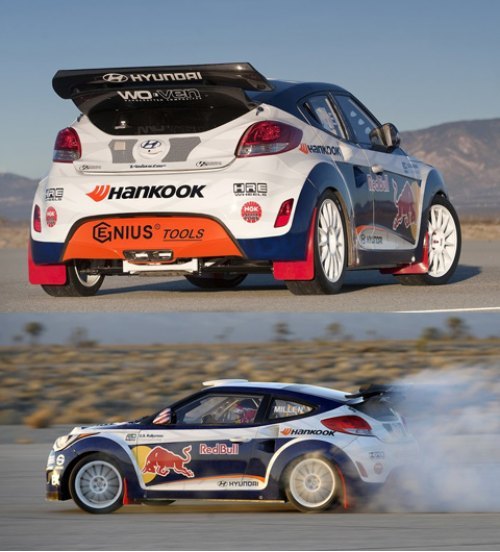 Болид поставили на огромные диски HRE, обутые в покрышки Hankook размерности…