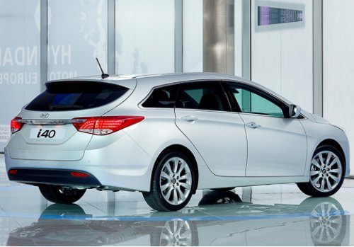 Объем багажника у универсала Hyundai…