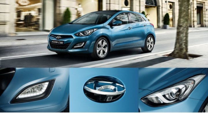 Хэтчбек Hyundai i30 помимо новой оптики…