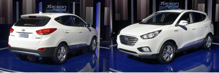 Оценочный запас хода Tucson Fuel Cell…