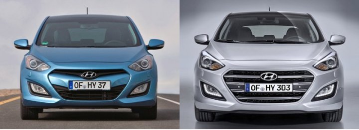 Рестайлинговые семейства Hyundai i30…