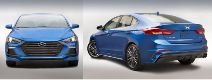 Американский седан Hyundai Elantra Sport — мотор 1.6 Turbo GDI (204 л.с., 258…
