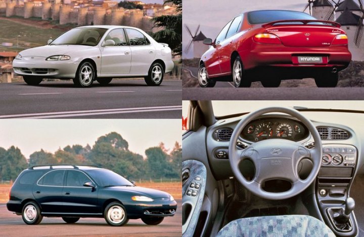 Седан Hyundai Elantra (Lantra на некоторых рынках), созданный как альтернатива…