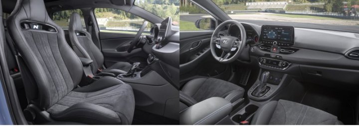 Впервые i30 N доступны сиденья N Light…