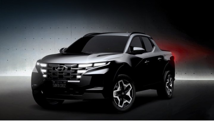 Пикап Hyundai Santa Cruz не стал скрывать родство с Тусаном ...