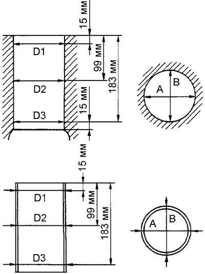 Замена гильзы цилиндра (Двигатели D4AF, D4AK, D4AE)