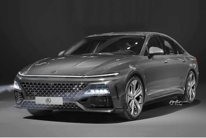 Рендер нового поколения Hyundai Sonata…
