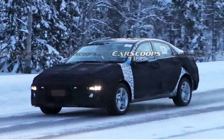 Hyundai Solaris 3 поколения выехал на…