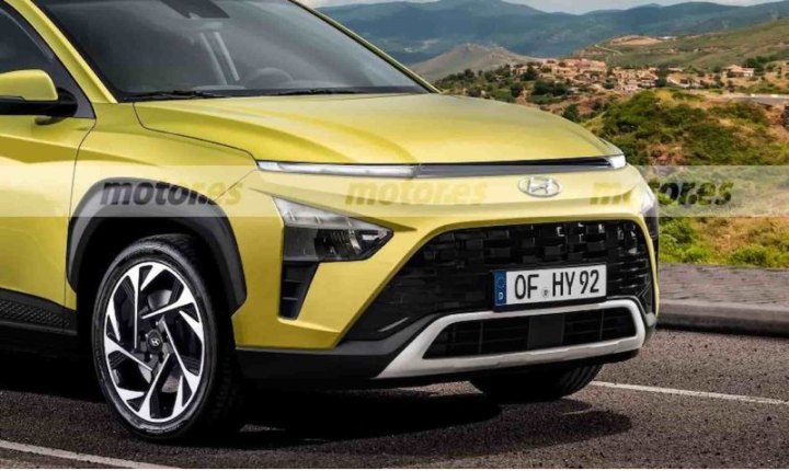 В Сети показали изображения кроссовера Hyundai Kona нового поколения