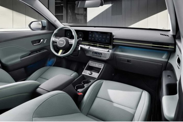 Интерьер нового Hyundai Kona