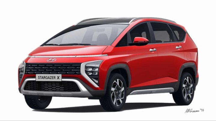 Рендер минивэна Hyundai Stargazer X