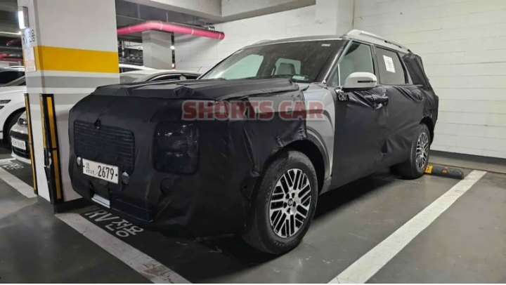 Новый Hyundai Palisade засняли снаружи…