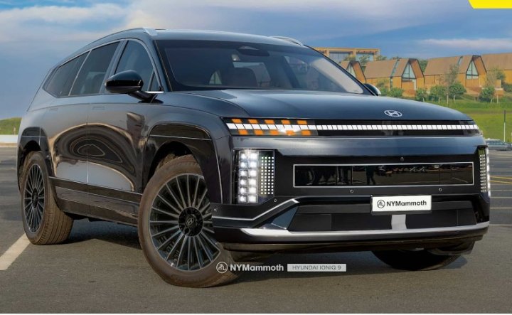 Показанный на рендерах Ioniq 9 щеголяет…