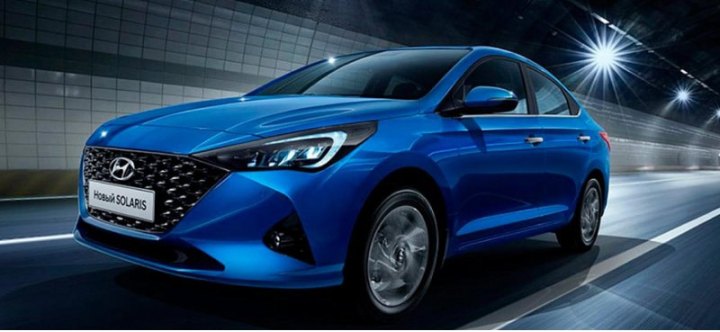 Продажи новых автомобилей HYUNDAI на…