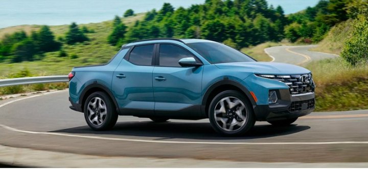 В Россию доставили новый пикап Hyundai Santa Cruz стоимость в 5,5 млн рублей