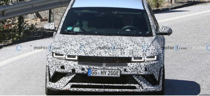 Компания Hyundai тестирует прототип мощного электромобиля Hyundai Ioniq 5 N