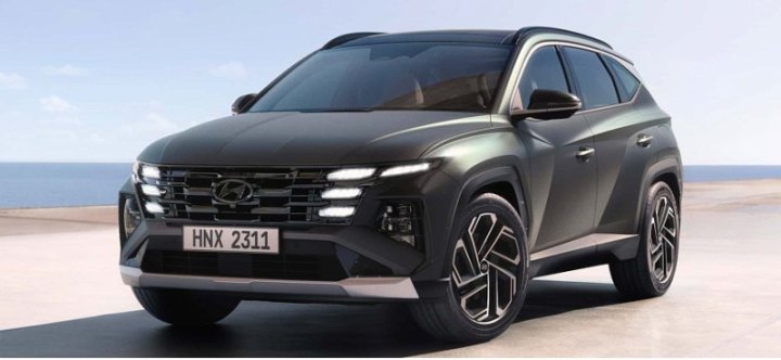 Hyundai представил модернизированный кроссовер Tucson 2025 года с новым салоном