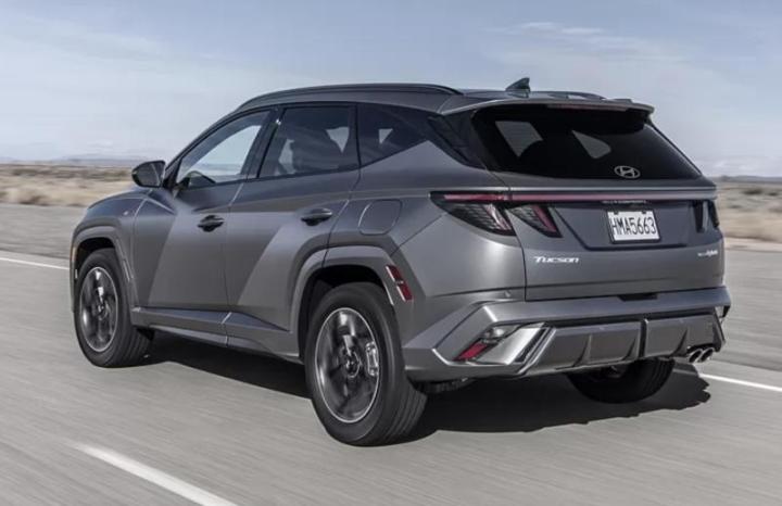 В актуальном семействе Hyundai Tucson…
