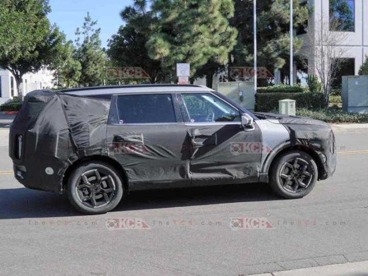 Тестовый прототип Kia Telluride нового…