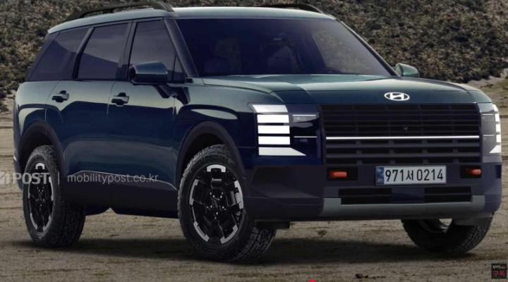 Неофициальный рендер Hyundai Palisade…