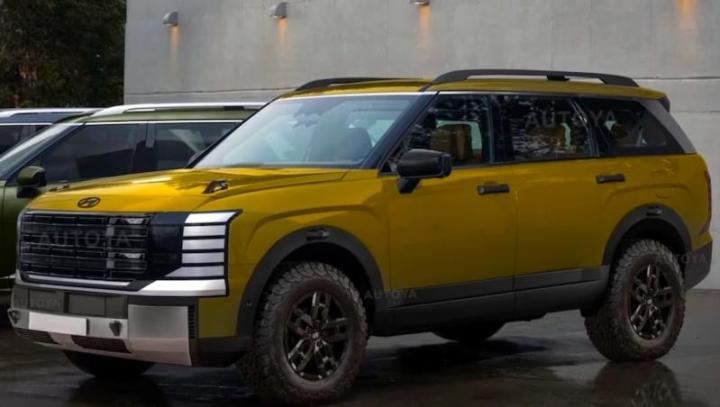 У самого большого кроссовера Hyundai…
