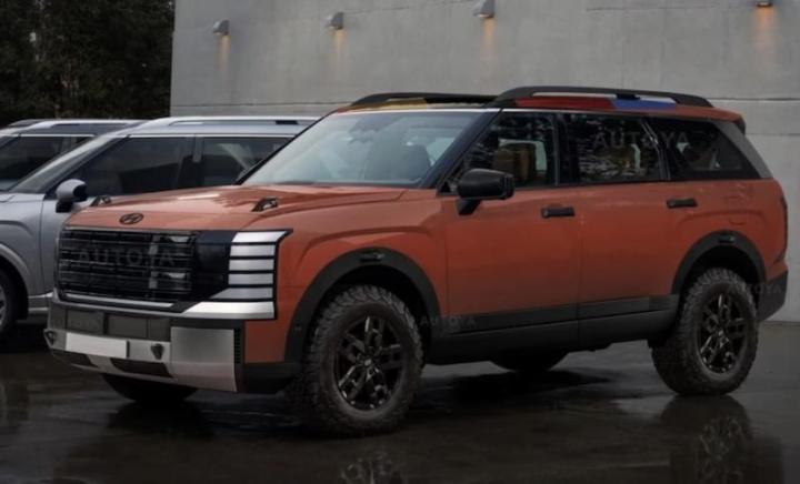 Неофициальный рендер Hyundai Palisade…