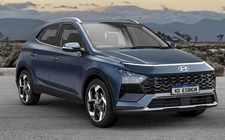 Неофициальный рендер Hyundai HB20 SUV