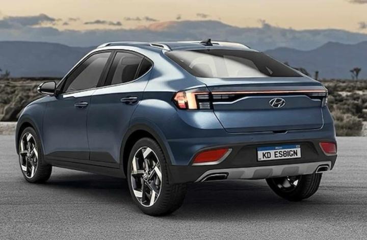 Неофициальный рендер Hyundai HB20 SUV