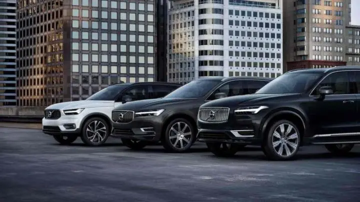 Модельная линейка компании Volvo