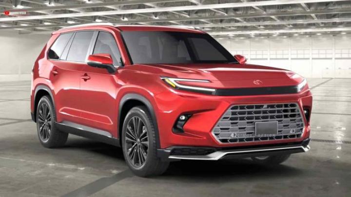Просторная версия Toyota Highlander…
