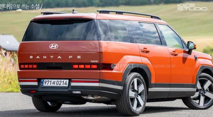 Неофициальный рендер Hyundai Santa Fe…