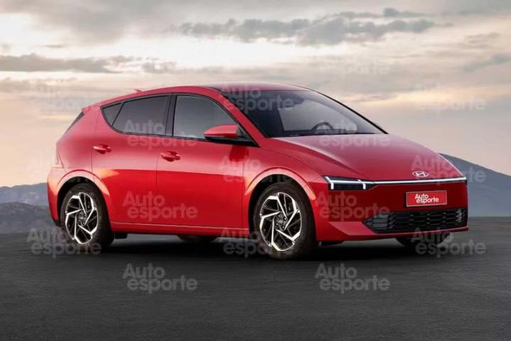 Рендер нового поколения Hyundai HB20…