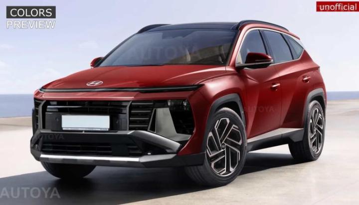 Hyundai Tucson нового поколения (NX5) представлен на реалистичных изображениях