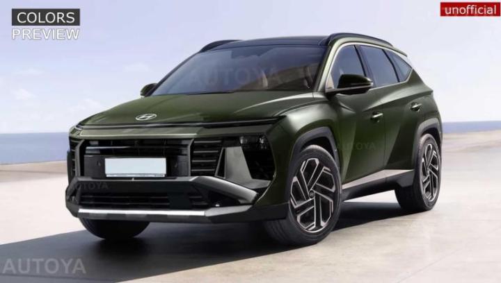 Спекулятивный рендер нового поколения Hyundai Tucson