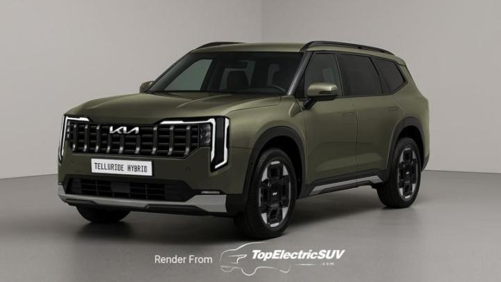 Рендер 2 поколения Kia Telluride