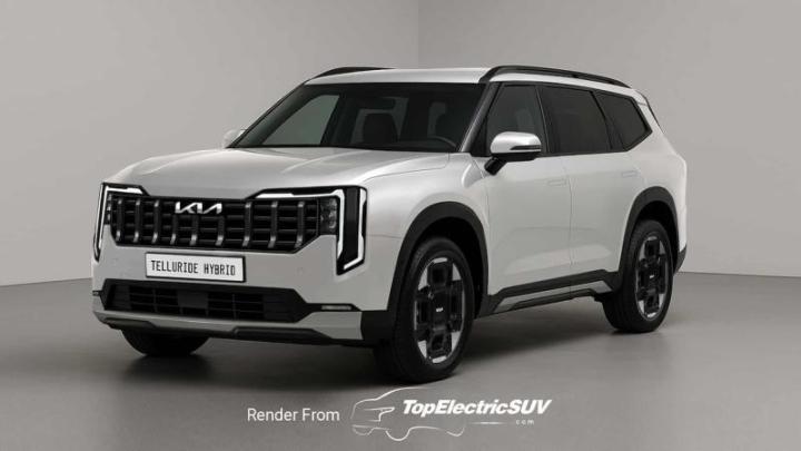 Рендер 2 поколения Kia Telluride