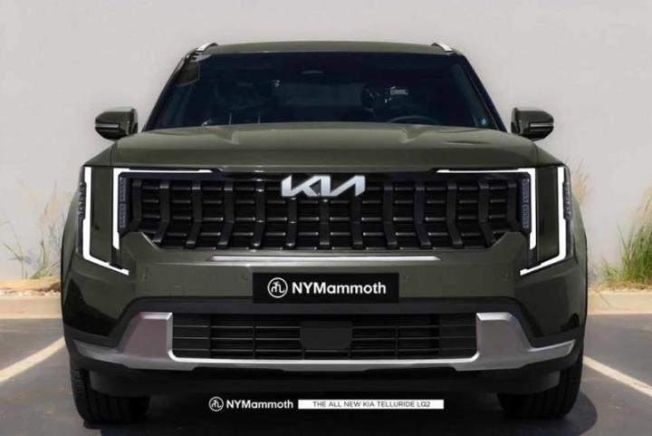 Рендер Kia Telluride 2 поколения