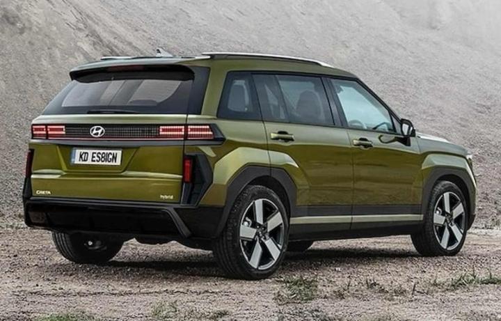 Hyundai Creta 3 поколения (спекулятивный рендер)