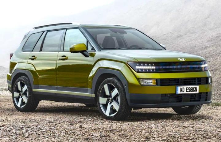 Рендер Hyundai Creta нового поколения