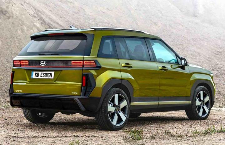 Рендер Hyundai Creta нового поколения
