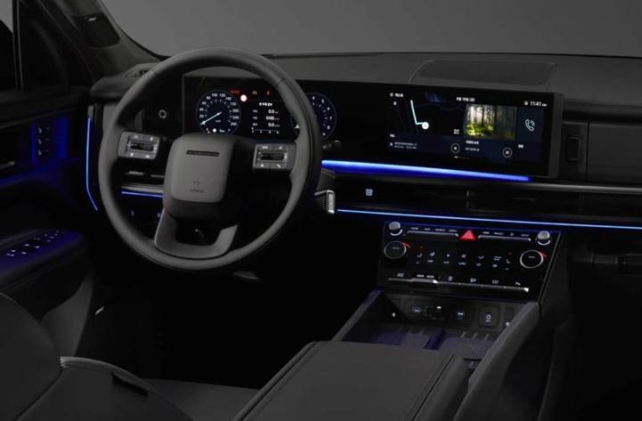 Рендер интерьера Hyundai Creta нового…