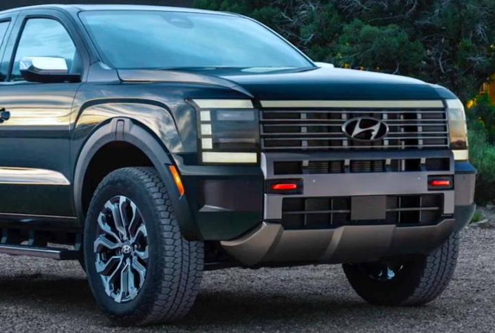 Новый рамный внедорожник Hyundai на…