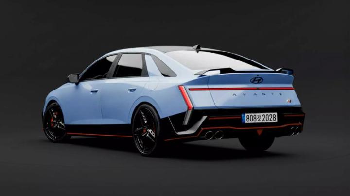 Рендер новой Hyundai Elantra N (Avante…