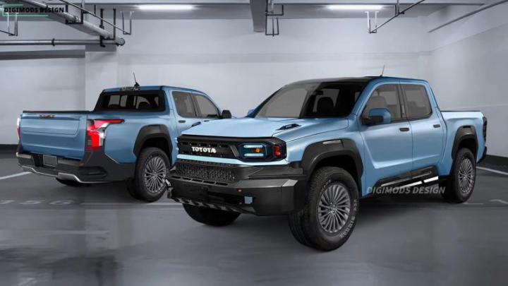 Новый легковой грузовичок Toyota…