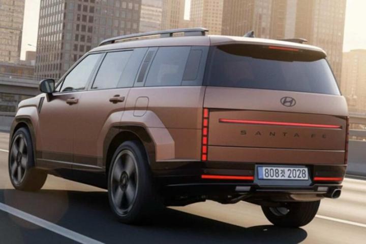 Рендер обновленного Hyundai Santa Fe