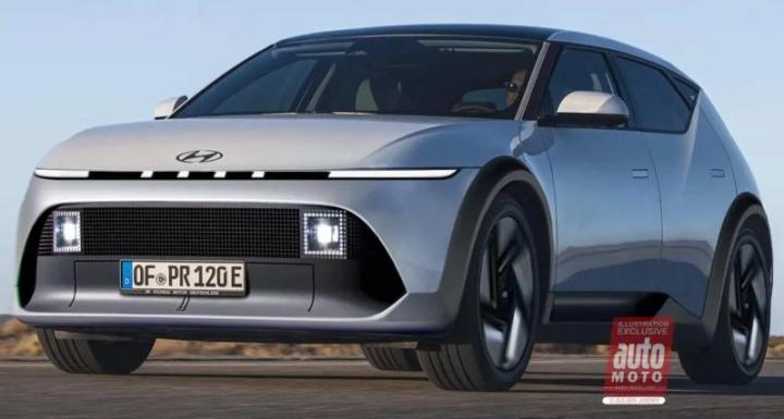 Рендер серийного Hyundai Ioniq 3